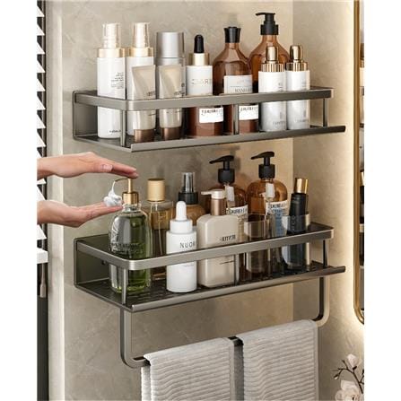 COSSY PLUS BATH RACK CP-YSLC139QH 30CM GUN METAL