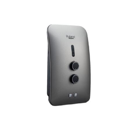 RUBINE SHOWER HEATER NON PUMP WITH HAND SHOWER RWH-STE350N-MAPM PEWTER METALLIC