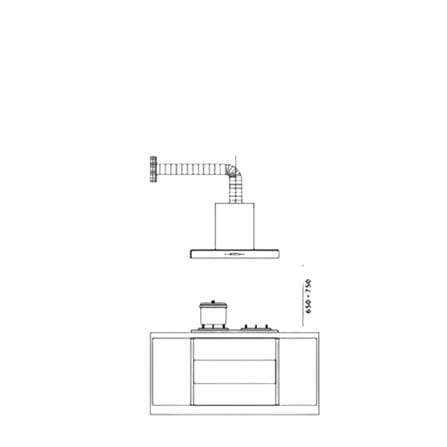 LIVINOX COOKER HOOD LCH-MARBLE-90BL 90CM BLACK 2050M3/H DC MOTOR
