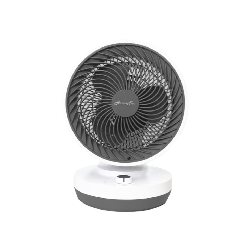 ALPHA AIR CIRCULATOR TABLE FAN MOTTO DT B1/7-AC 7" 32W 3BLADE WHITE