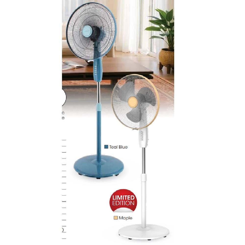 KHIND STAND FAN SF1601DC MV 16" 28W 3BLADES 4SPEED