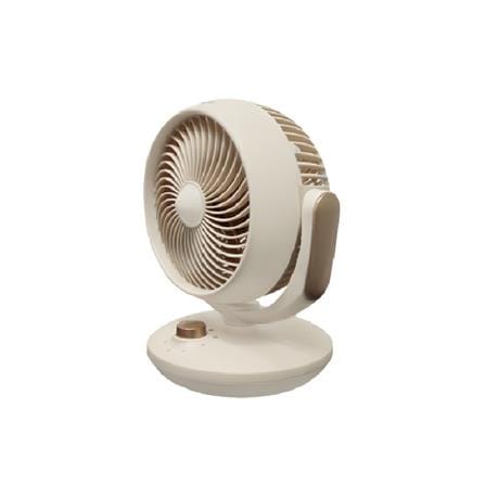 ALPHA AIR CIRCULATOR TABLE FAN MOTTO DT C11/6 6" 26W 3BLADE APRICOT