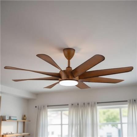 ALPHA CEILING FAN VANNUS VISTA LED 8-BLADE 60-INCH DARK KOA