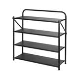 4-TIER SHOE RACK STACKO BRISK 70X23X70.5CM BLACK [EXCLUSIVE FROM HOMEPRO THAILAND]