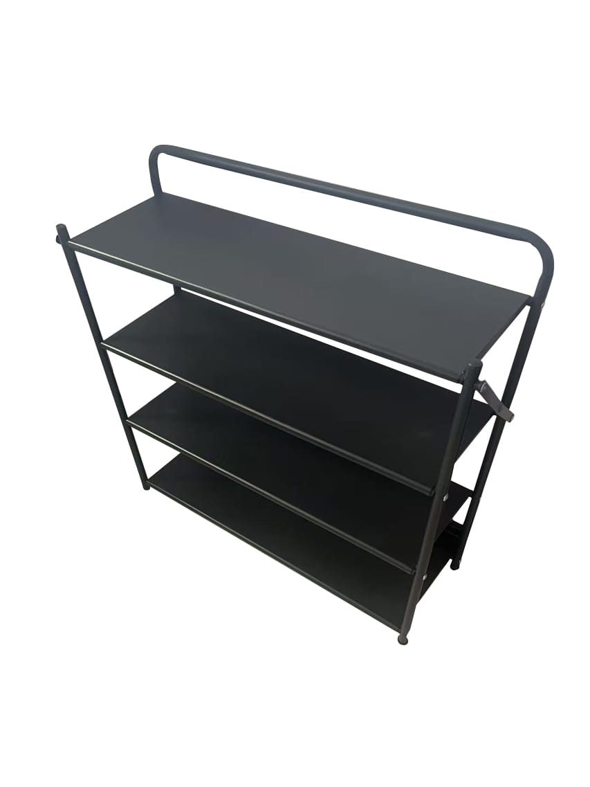 4-TIER SHOE RACK STACKO BRISK 70X23X70.5CM BLACK [EXCLUSIVE FROM HOMEPRO THAILAND]