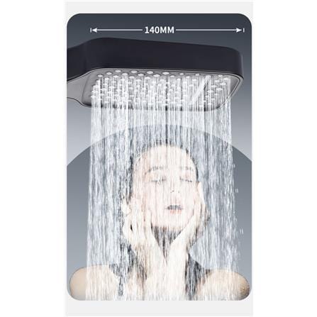 COSSY PLUS HAND SHOWER SET CP-HSS 3 MODE HIGH PRESSURE BLACK