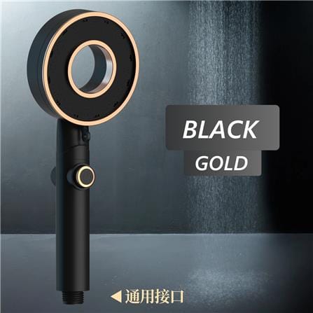 COSSY PLUS HAND SHOWER CP-DR2-B 3 MODE HIGH PRESSURE BLACK