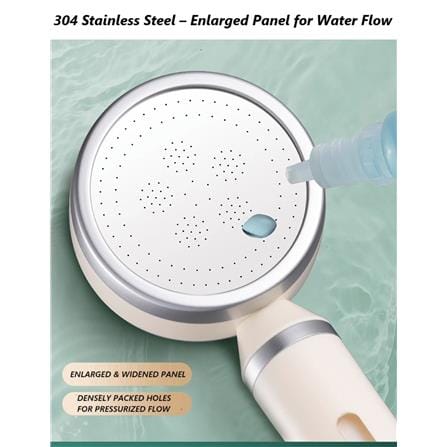 COSSY PLUS HAND SHOWER CP-DC-B CHLORINE REMOVAL WITH 3 FILTER BLACK