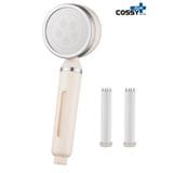 COSSY PLUS HAND SHOWER CP-DC-W CHLORINE REMOVAL WITH 3 FILTER WHITE