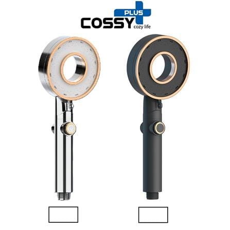 HAND SHOWER CP-DR2-S 3 MODE HIGH PRESSURE SILVER, GOLD