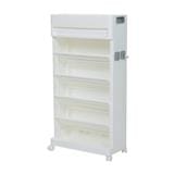 5-TIER BOOKSHELF STACKO TORI 40X18X77CM WHITE [EXCLUSIVE FROM HOMEPRO THAILAND]