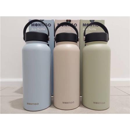 MONTIGO 32OZ ACE BOTTLE 950ML STONE SAGE MARBLE