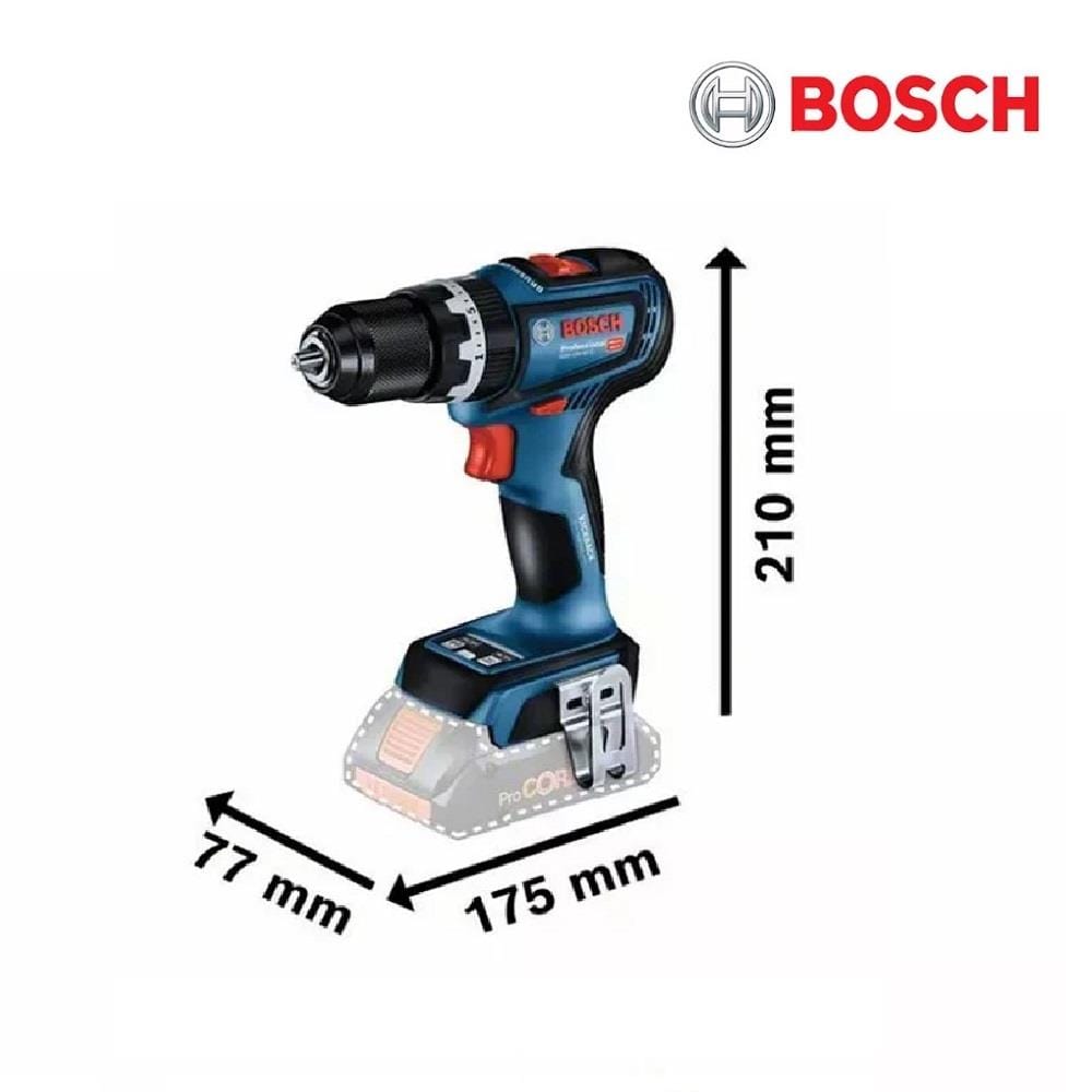 BOSCH 18V CORDLESS IMPACT DRILL GSB18V-90C (TOOL ONLY)