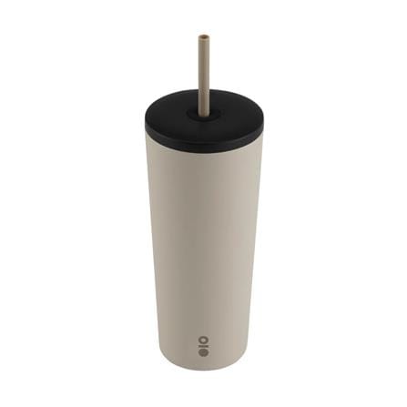 MONTIGO SENSE CUP 22OZ 650ML WITH STRAW LID, STONE GREY