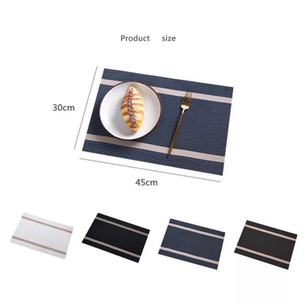 KECH PLACEMAT RECTANGLE 45X30CM - WHITE