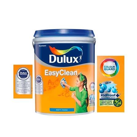 DULUX EASYCLEAN KIDPROOF MATT FINISH 1L BASE C INTERIOR