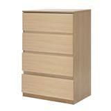 DRAWER 4 TIERS FURDINI PROGRET 59CM OAK