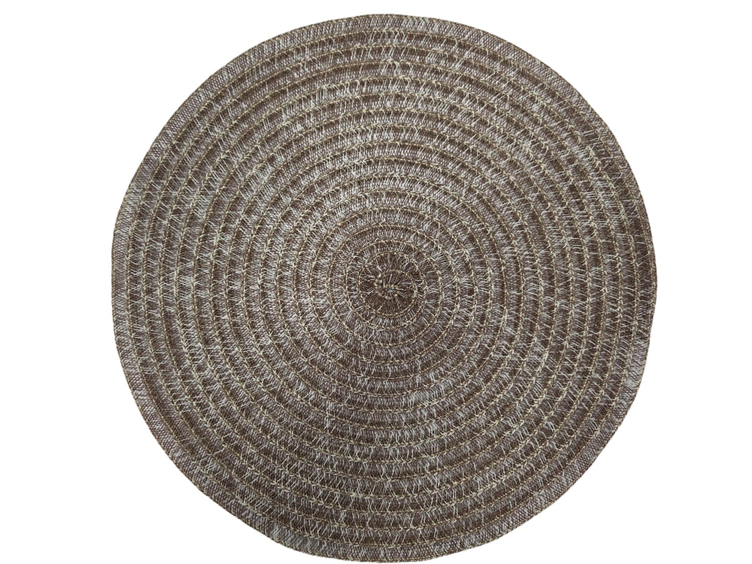 KECH PLACEMAT ROUND 38CM - DARK BROWN