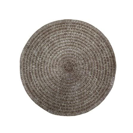 KECH PLACEMAT ROUND 38CM - DARK BROWN