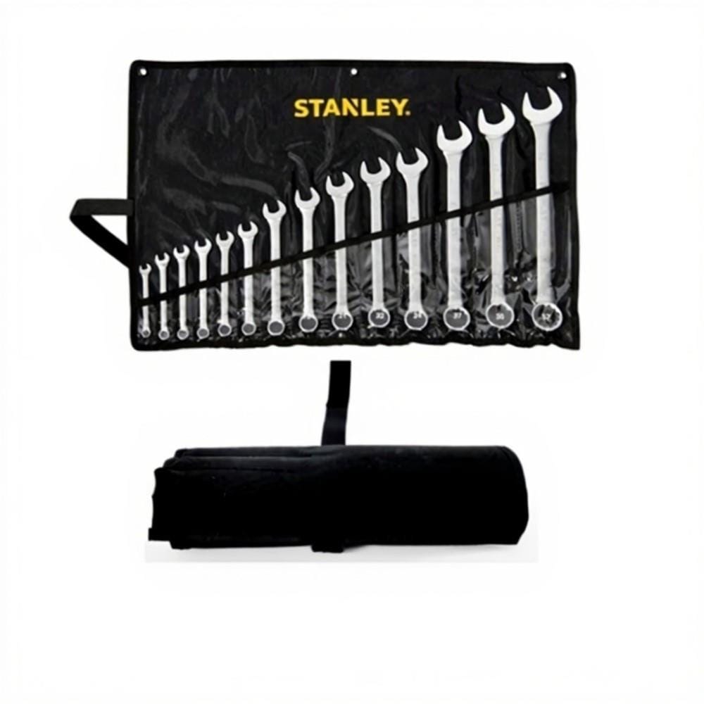 STANLEY CARBON STEEL COMBINATION WRENCH SET 14PCS (8MM - 24MM) STMT 80946-8