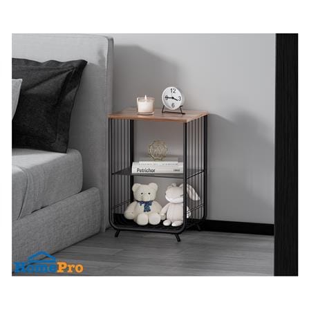 3-TIER SHELVING UNIT STACKO URBAN 37.5X28.5X54.7CM BLACK [EXCLUSIVE FROM HOMEPRO THAILAND]