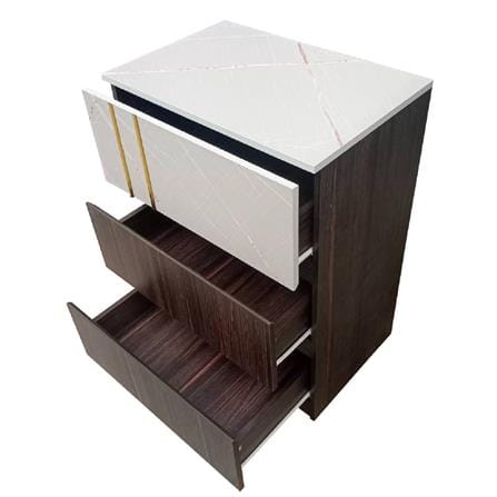 CHEST OF 3 DRAWERS FURDINI ATLANTA 60CM ACACIA/GREY [EXCLUSIVE FROM HOMEPRO THAILAND]