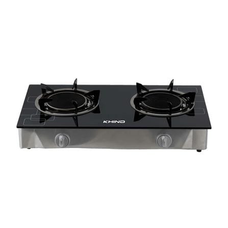 KHIND GLASS TOP INFRARED GAS STOVE GCGI1500 2BURNERS