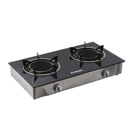 KHIND GLASS TOP INFRARED GAS STOVE GCGI1500 2BURNERS