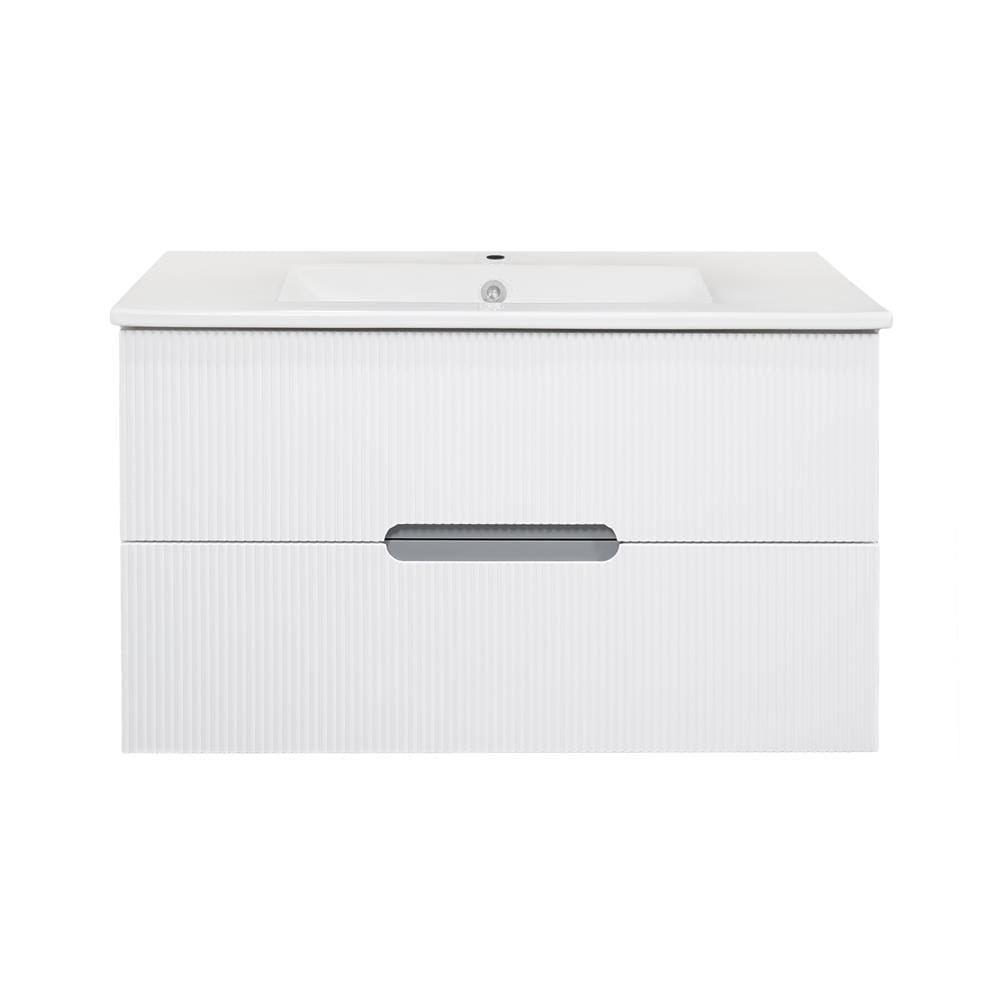 VANITY WASHBASIN WITH CABINET MOYA SP-118 WHITE [EXCLUSIVE FROM HOMEPRO THAILAND]