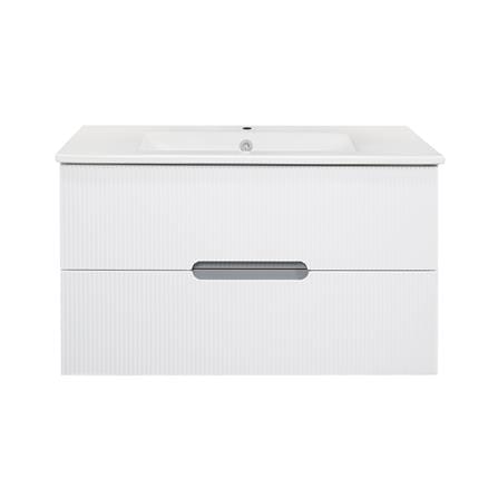 VANITY WASHBASIN WITH CABINET MOYA SP-118 WHITE [EXCLUSIVE FROM HOMEPRO THAILAND]