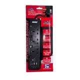 MORRIES 3GANG 2METER EXTENSION SOCKET WITH 2 USB AND 1 TYPE C MS3W2U1C BLACK
