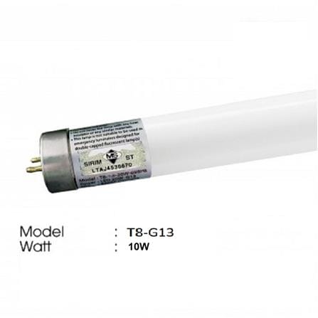 YETPLUS LED T8 TUBE 10W-3000K WARM WHITE 2FT G13