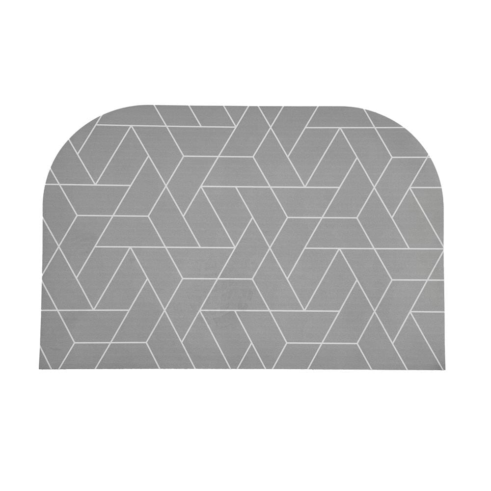 HOME LIVING STYLE RUG PU LUCA 45X70CM GRAY
