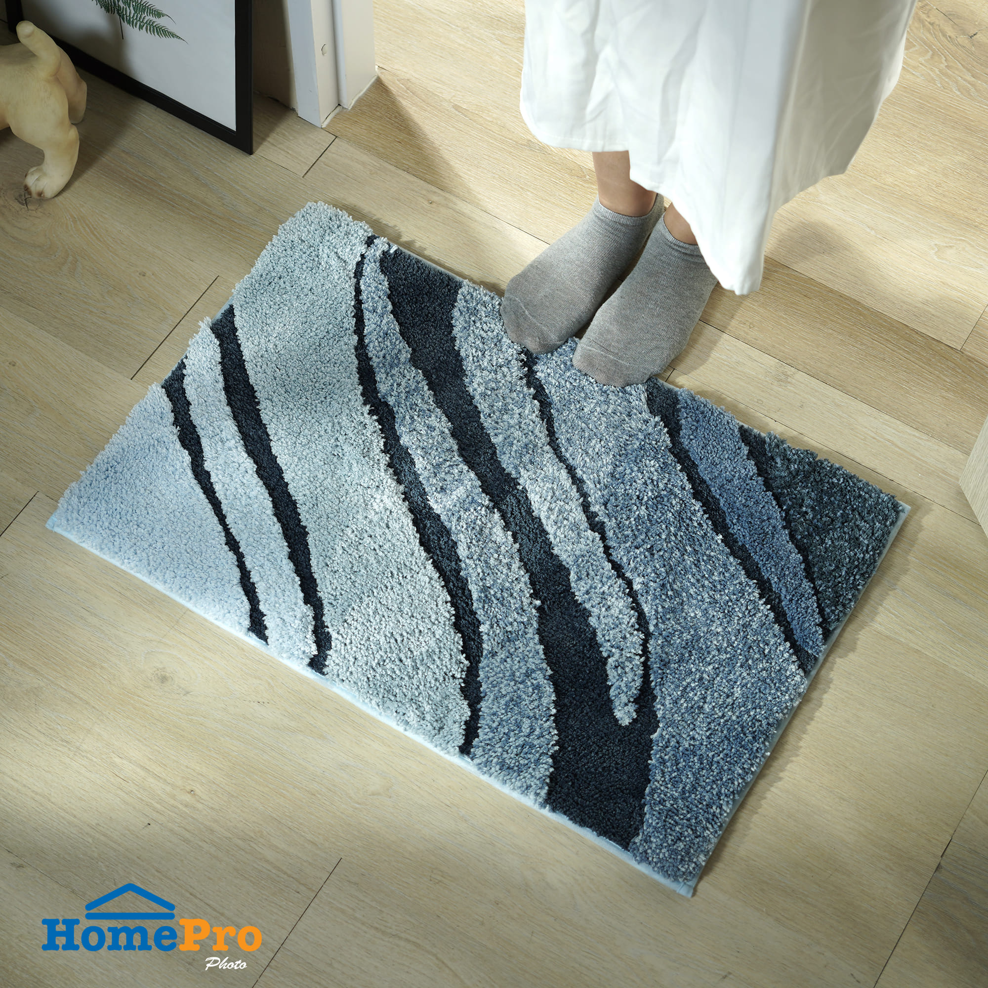 HOME LIVING STYLE RUG ORGAN 45X70CM BLUE