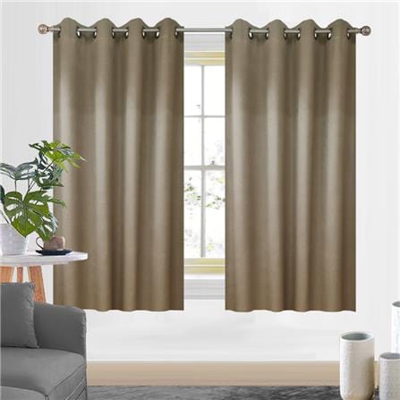 HOME LIVING STYLE CURTAIN EYELET HENDRIX 150X180CM GOLD