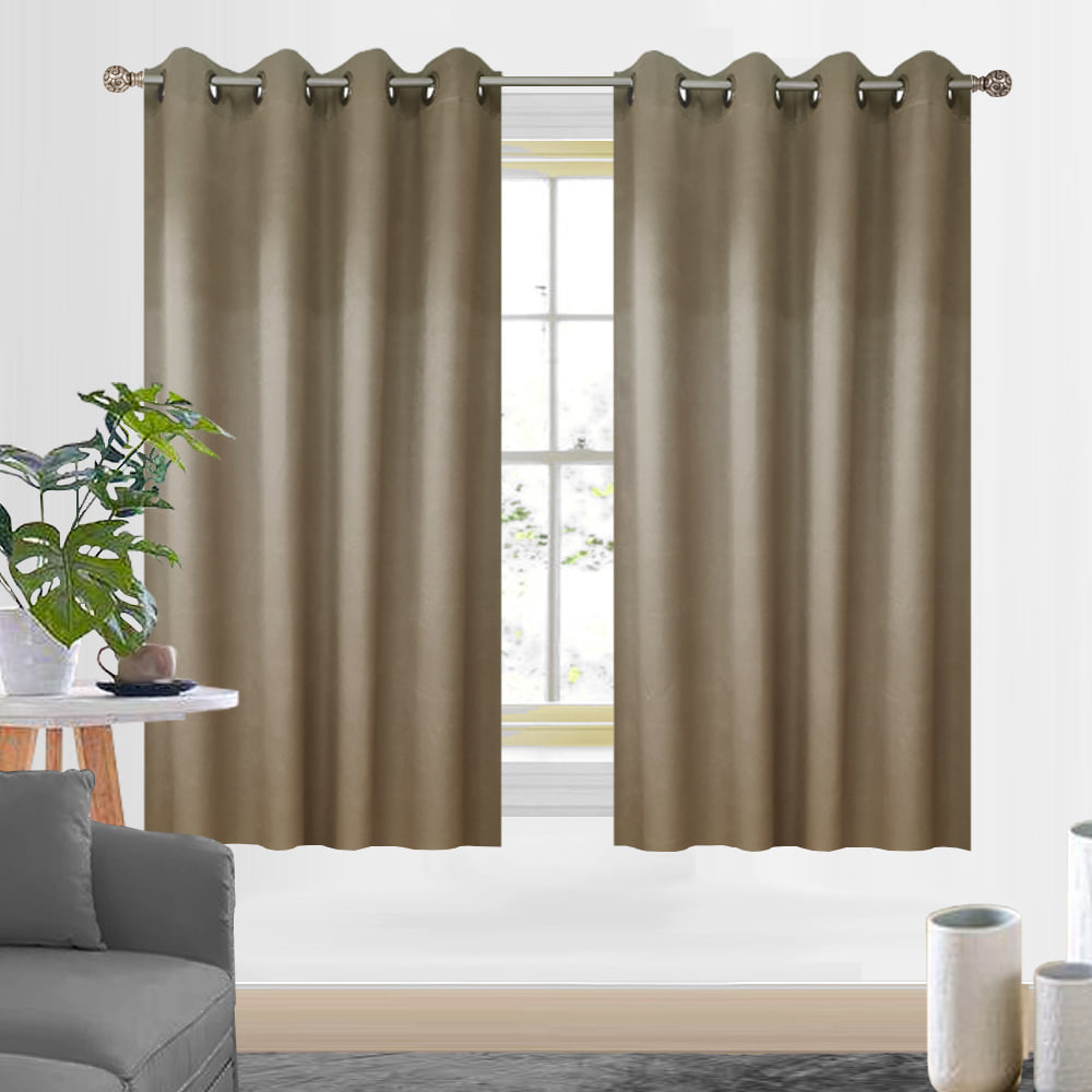 HOME LIVING STYLE CURTAIN EYELET HENDRIX 150X250CM GOLD