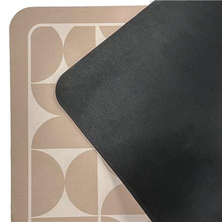 HOME LIVING STYLE RUG PU MONY 45X70CM BROWN