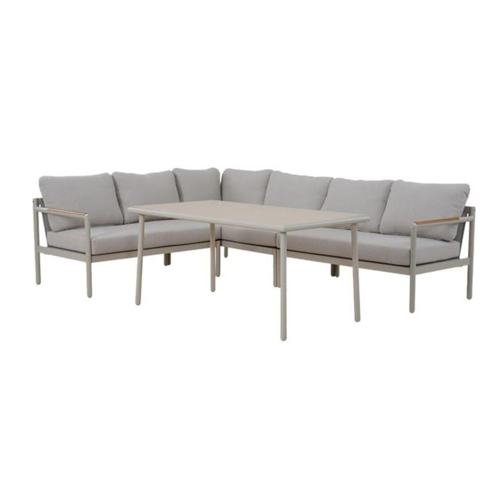 5-SEAT PATIO SET SPRING CAVAN GREY [EXCLUSIVE FROM HOMEPRO THAILAND]