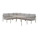 5-SEAT PATIO SET SPRING CAVAN GREY [EXCLUSIVE FROM HOMEPRO THAILAND]