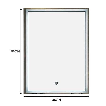 MOYA LED MIRROR GLC SR4560NIS-TSLED 3-COLOR RECTANGULAR
