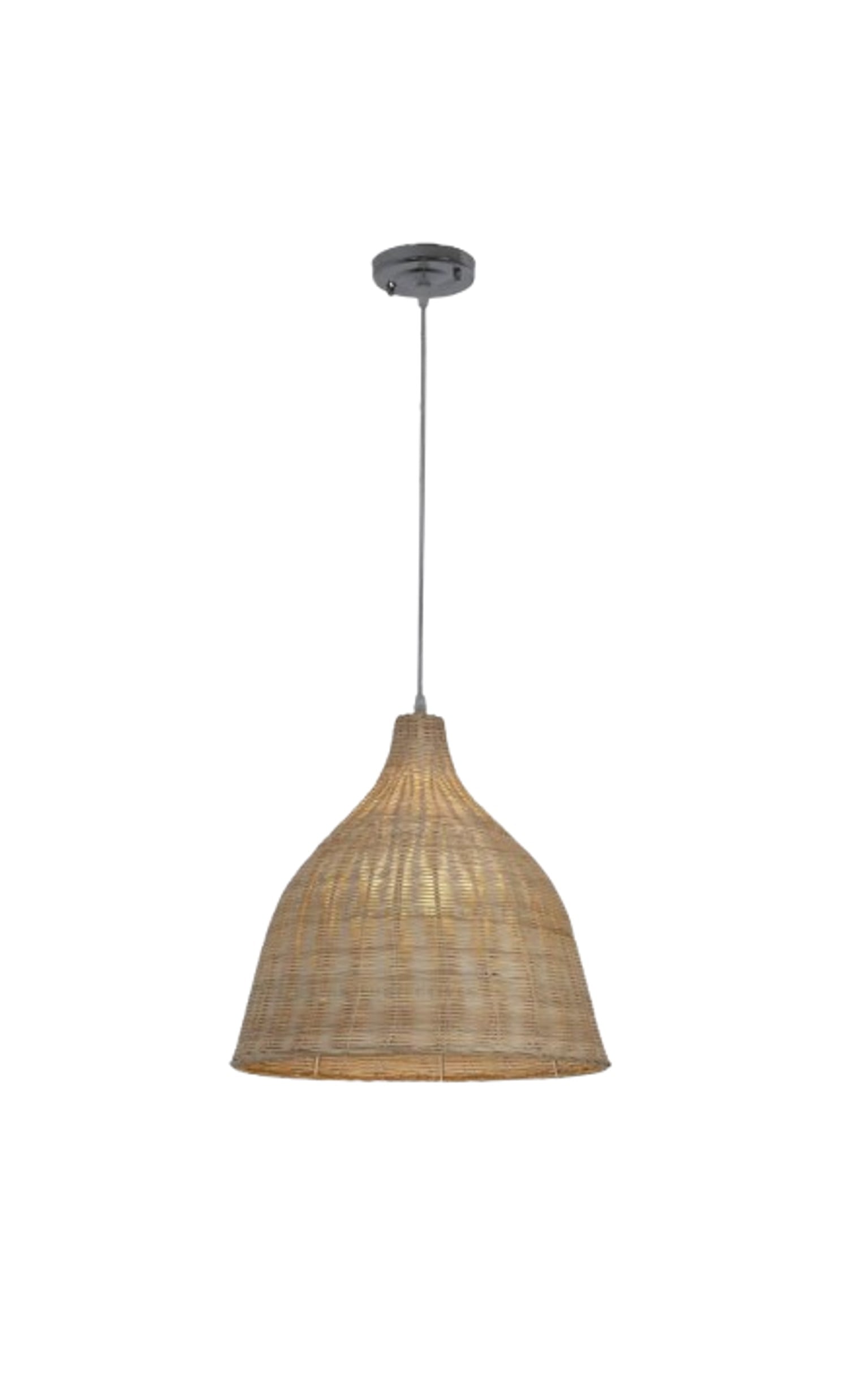 BRIGHT OBJECTIVE PENDANT LAMP 14016 BW 350MM E27 LIGHT BROWN