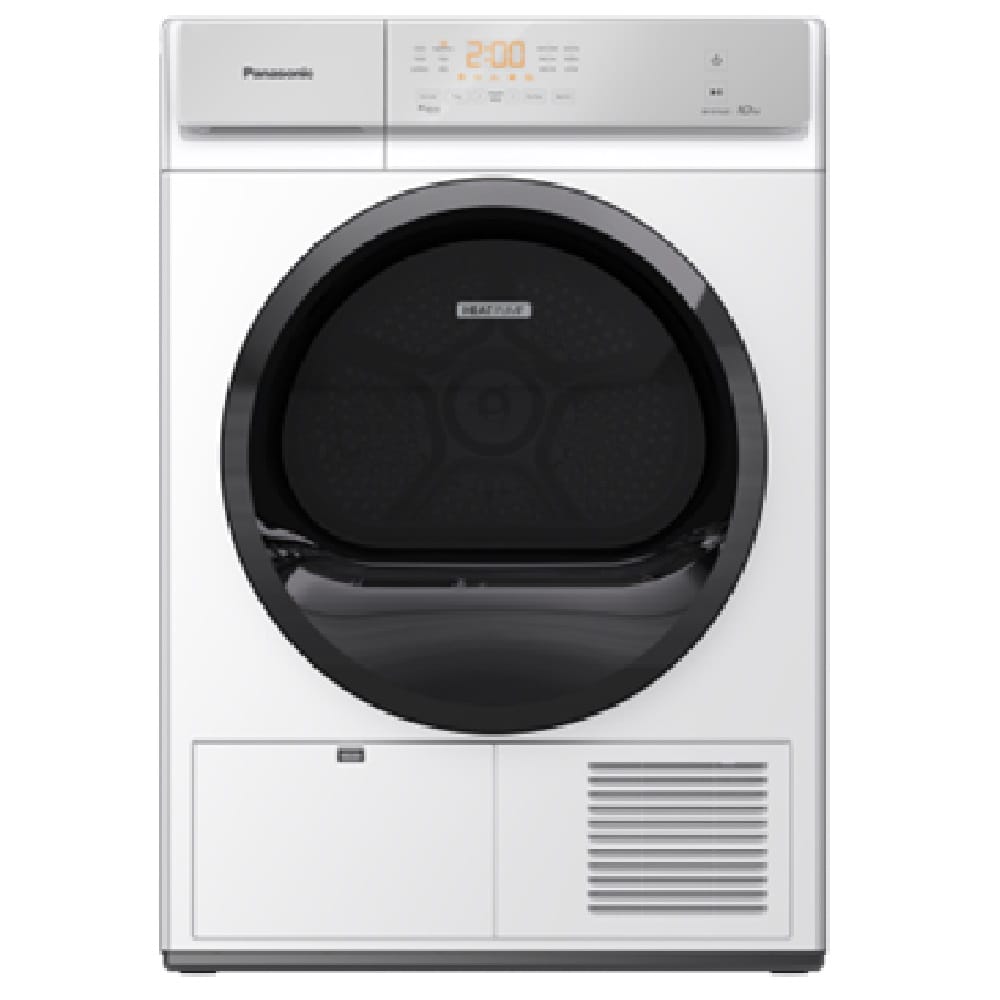PANASONIC FRONT LOAD DRYER CARE+ HEAT PUMP NH-EH10JD1WM 10KG WHITE