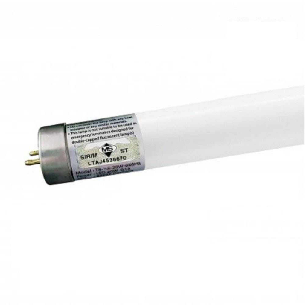YETPLUS LED T8 TUBE 20W-3000K WARM WHITE 4FT G13