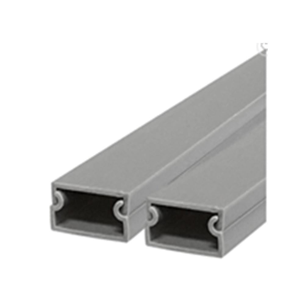 ELECTRIC WIRING DUCT 1M 12X25 MM GREY 1240079 ELECKTA
