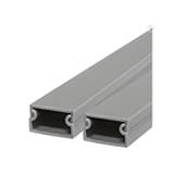 ELECTRIC WIRING DUCT 1M 12X25 MM GREY 1240079 ELECKTA