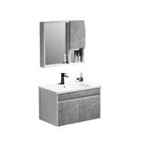 AKRON COUNTER WASHBASIN 5IN1 6624A-80-B018 LIGHT GREY 80CM