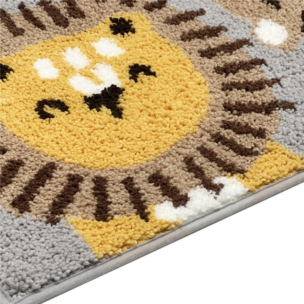 HOME LIVING STYLE RUG LION 45X70CM BROWN