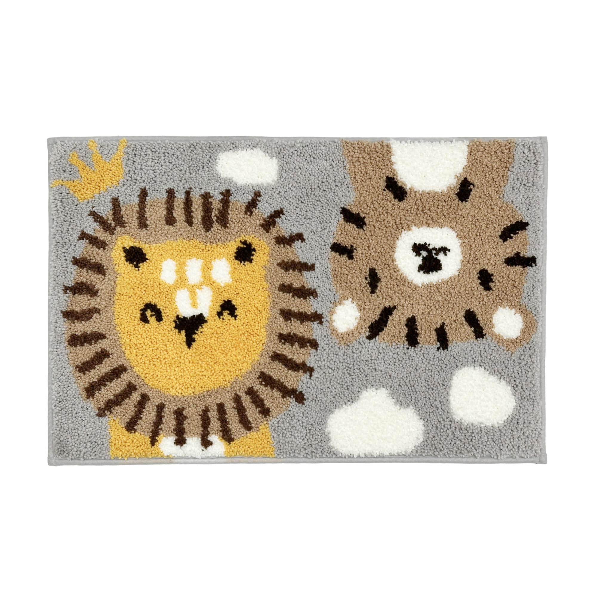 HOME LIVING STYLE RUG LION 45X70CM BROWN