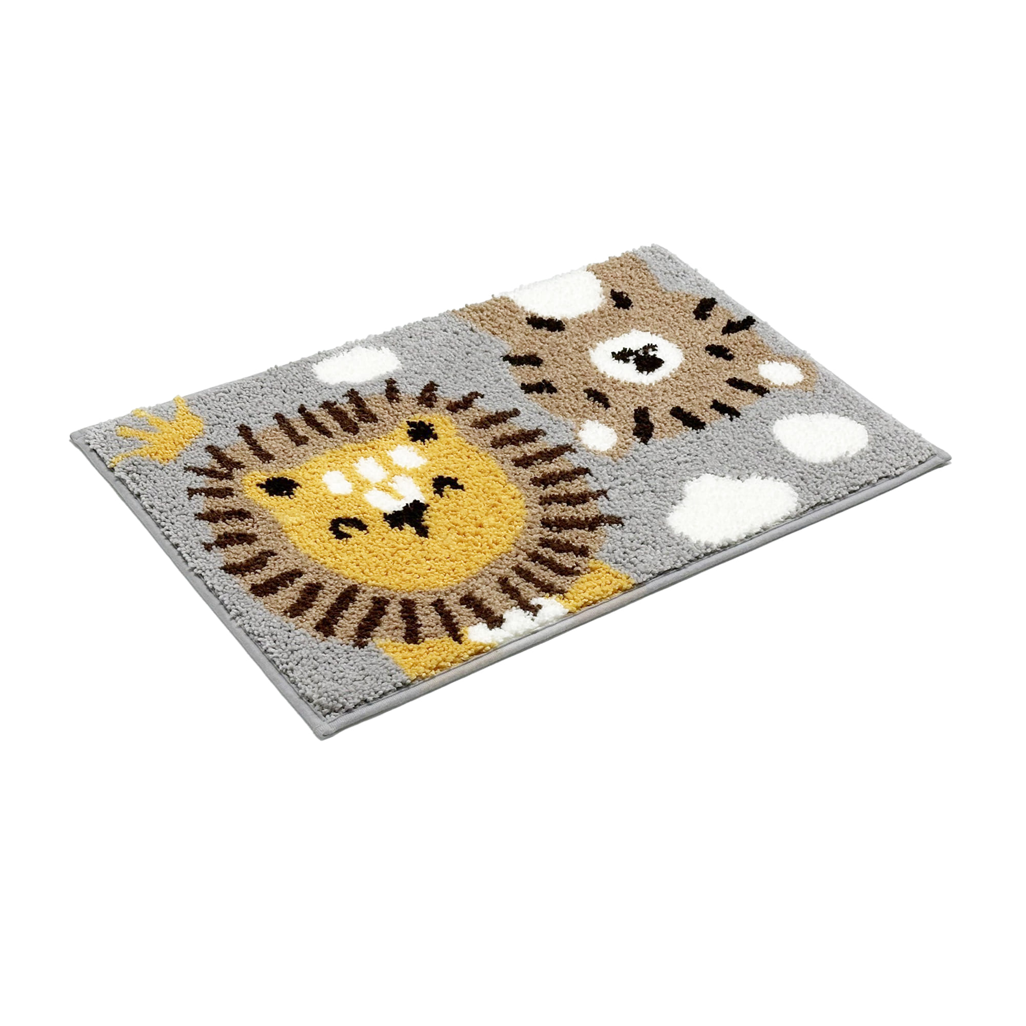HOME LIVING STYLE RUG LION 45X70CM BROWN