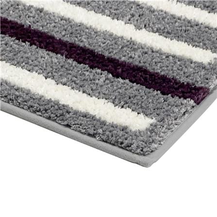 HOME LIVING STYLE RUG THELINE 45X70CM GRAY